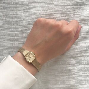 Vintage Seiko 1970s Gold-tone Women Watch